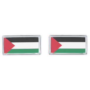 officially the State of Palestine country flag  Cufflinks