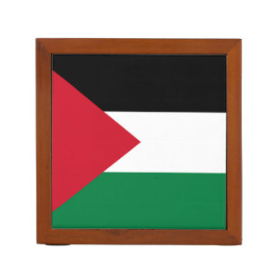 officially the State of Palestine country flag Desk Organizer