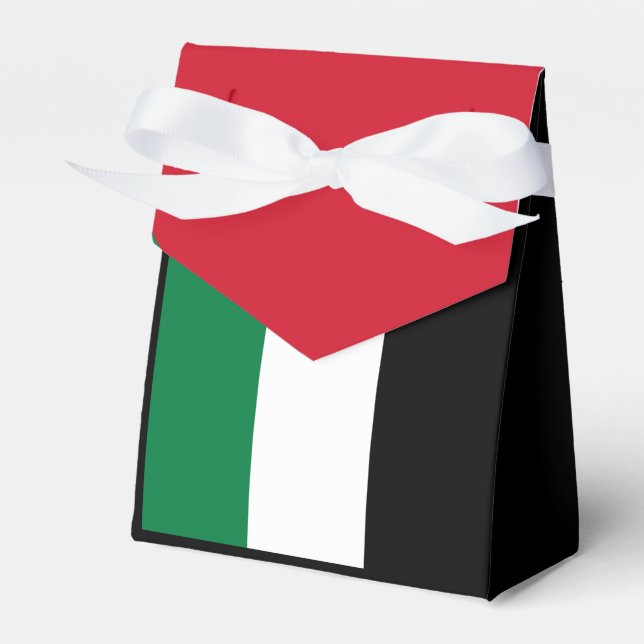 officially the State of Palestine country flag Favor Boxes (Front Side)