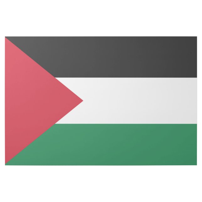 officially the State of Palestine country flag  Gallery Wrap (Front)
