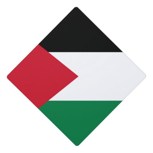 officially the State of Palestine country flag Graduation Cap Topper
