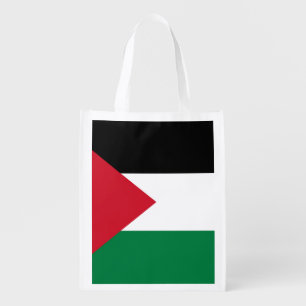 officially the State of Palestine country flag Grocery Bag