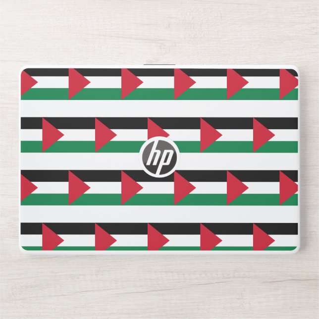 officially the State of Palestine country flag  HP Laptop Skin (Front)