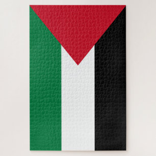 officially the State of Palestine country flag  Jigsaw Puzzle