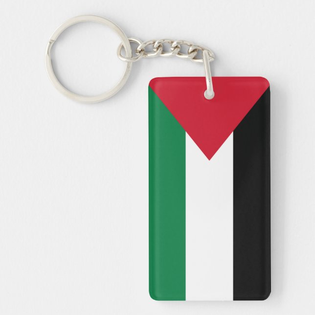 officially the State of Palestine country flag Keychain (Front)