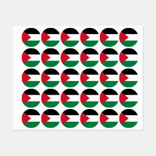 officially the State of Palestine country flag Kids' Labels