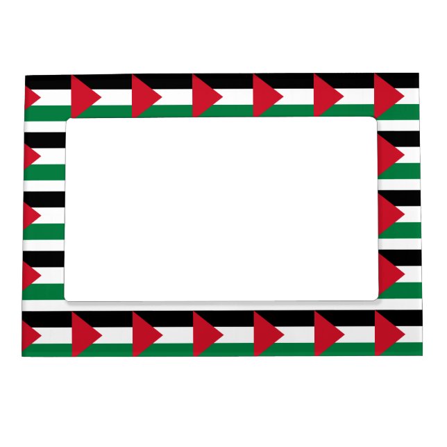 officially the State of Palestine country flag Magnetic Frame (Front)