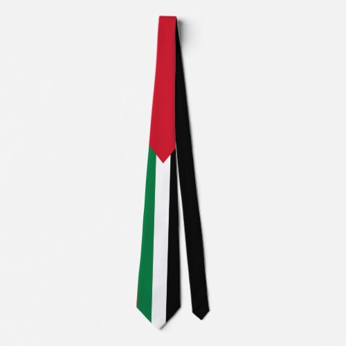 officially the State of Palestine country flag Neck Tie