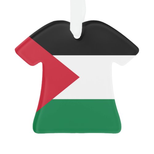 officially the State of Palestine country flag Ornament