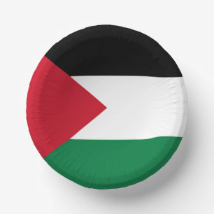 officially the State of Palestine country flag Paper Bowls