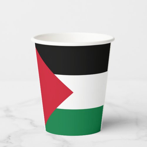 officially the State of Palestine country flag Paper Cups