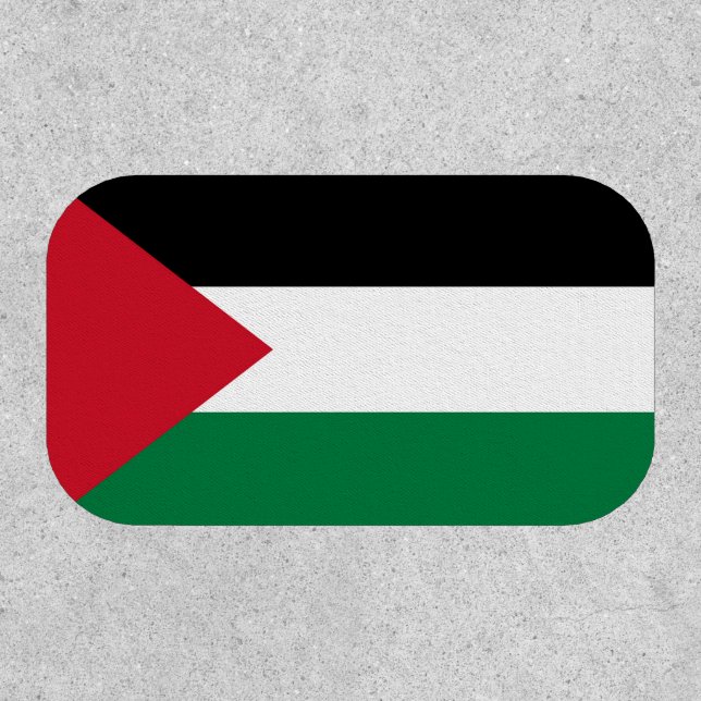 officially the State of Palestine country flag  Patch (Front)