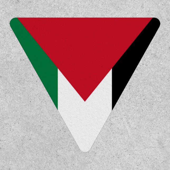 officially the State of Palestine country flag  Patch (Front)
