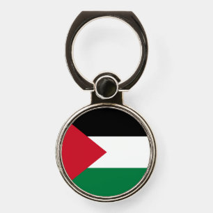 officially the State of Palestine country flag Phone Ring Stand