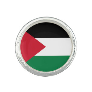 officially the State of Palestine country flag  Ring