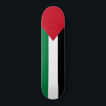 officially the State of Palestine country flag Skateboard<br><div class="desc">Flag of Palestine, officially the State of Palestine country flag graghic Style shirt - A simple basic flag graghic design. For Palestinians, Palestine lovers Pro-Palestinian, or, everyone who supports freedom and justice and fights injustice.Great gift idea or vacation souvenir keepsake. town, city & state. You will love and look great...</div>