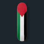 officially the State of Palestine country flag Skateboard<br><div class="desc">Flag of Palestine, officially the State of Palestine country flag graghic Style shirt - A simple basic flag graghic design. For Palestinians, Palestine lovers Pro-Palestinian, or, everyone who supports freedom and justice and fights injustice.Great gift idea or vacation souvenir keepsake. town, city & state. You will love and look great...</div>