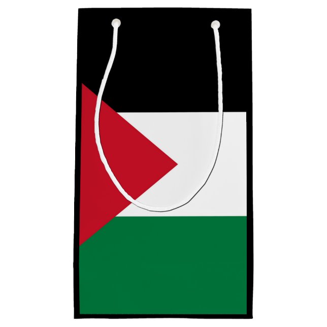 officially the State of Palestine country flag Small Gift Bag (Front)