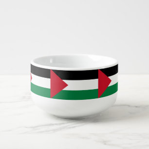 officially the State of Palestine country flag Soup Mug