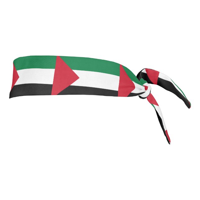 officially the State of Palestine country flag Tie Headband (Rotate 90)