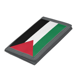 officially the State of Palestine country flag Tri-fold Wallet