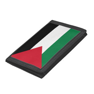 officially the State of Palestine country flag Tri-fold Wallet