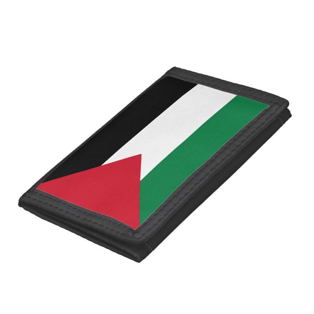 officially the State of Palestine country flag Trifold Wallet (Bottom)