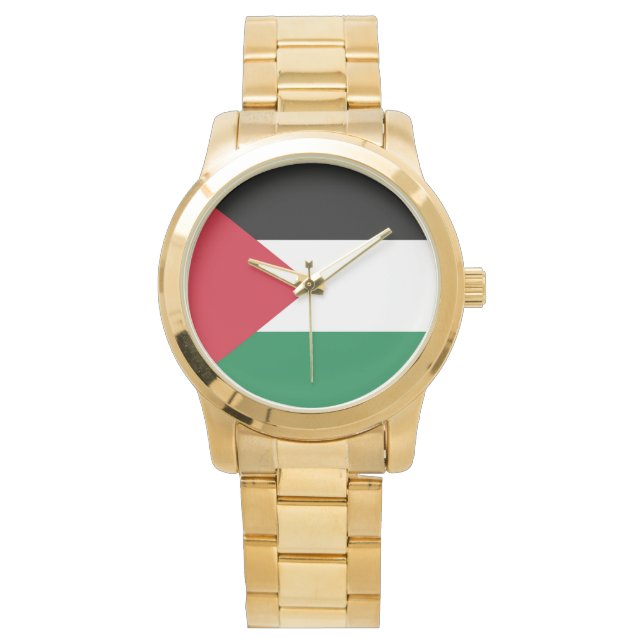officially the State of Palestine country flag  Watch (Front)