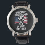 Officially Unburdened By What Has Been Trump  Watch<br><div class="desc">Officially Unburdened By What Has Been Trump Victory</div>