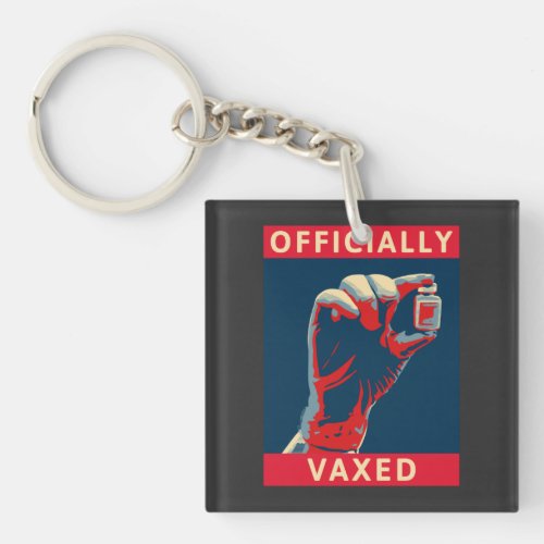 Officially Vaxed Keychain