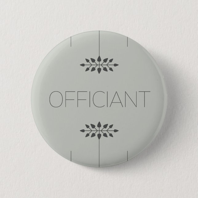 Officiant Button (Front)