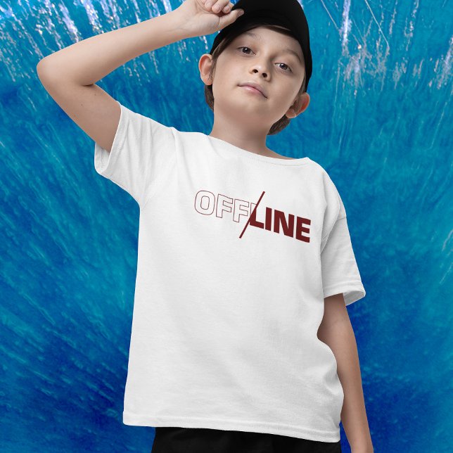 Offline | Geek Humor T-Shirt (Creator Uploaded)