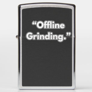Offline GrindingT-Shirt Zippo Lighter
