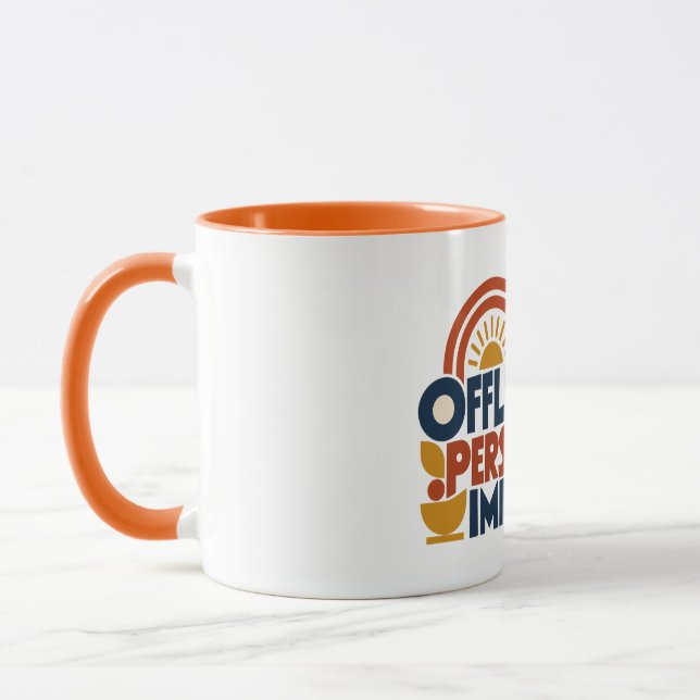 Offline Personality Improved Geometric Mug (Left)