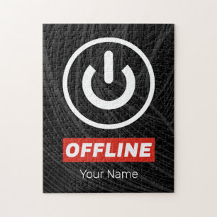 Offline Power Button To Relax Chill Or Switch Off Jigsaw Puzzle
