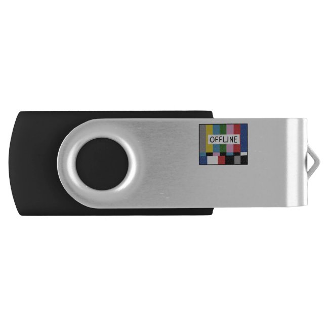 Offline TV Test screen test pattern Flash Drive (Front)