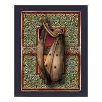 O'ffogerty Harp poster (16x20")