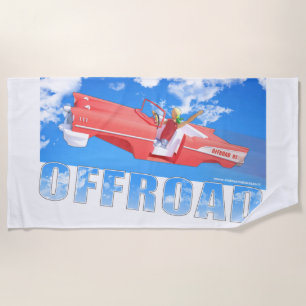 Offroad - 01  beach towel