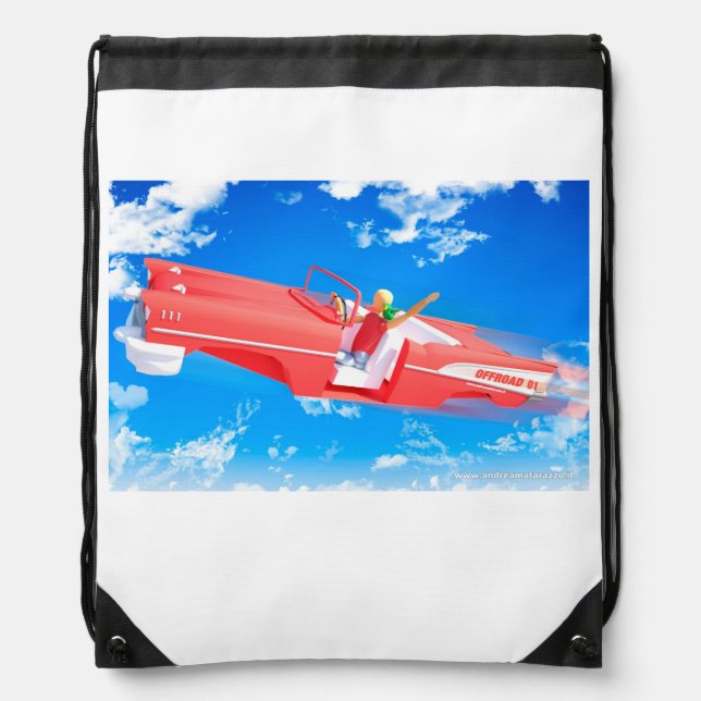 Offroad 01    drawstring bag (Front)