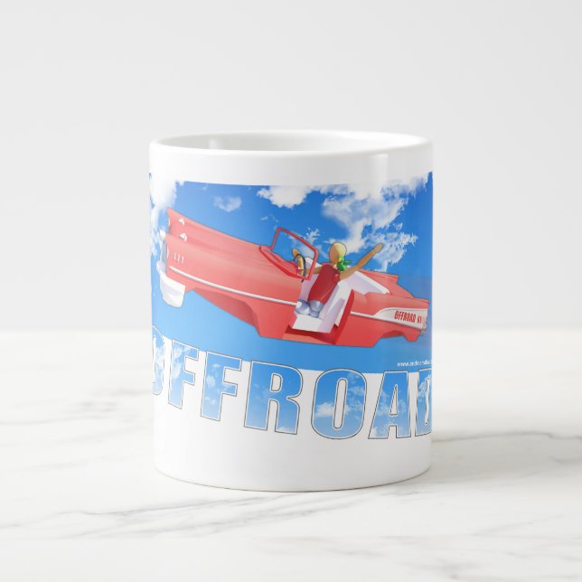Offroad - 01  giant coffee mug (Front)