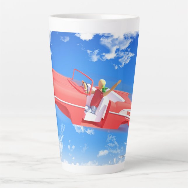 Offroad 01  latte mug (Front)