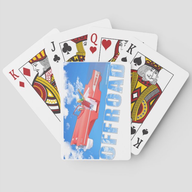 Offroad - 01 poker cards (Back)