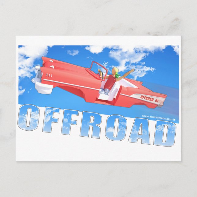Offroad - 01   postcard (Front)