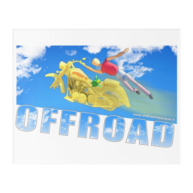 Offroad - 02 acrylic print (Front)