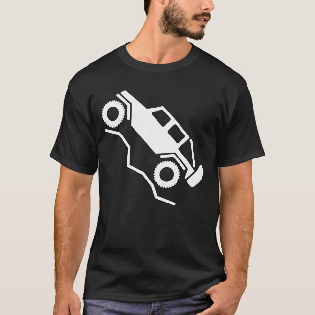 Offroad 4wd Rock Crawling Logo T-Shirt (Front)