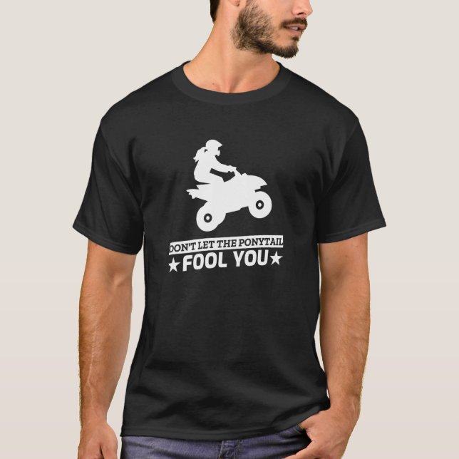 Offroad ATV UTV And All Terrain Motorsport Woman T-Shirt (Front)