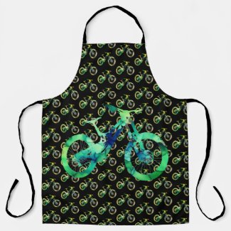  Offroad Downhill  Sport Xtreme Watercolor Art 