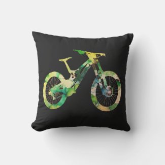  Offroad Downhill  Sport Xtreme Watercolor Art 