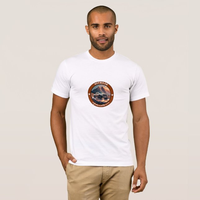 Offroad Jeep Adventure Fan Club T-Shirt (Front Full)