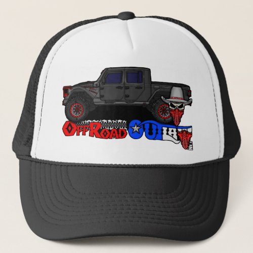 Offroad Outlaw _ HeadToolLetter _ Color Trucker Hat